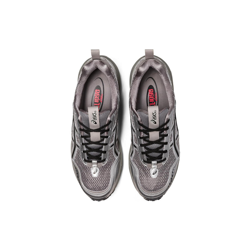 ASICS Sneakers Grey Black Running Sneakers | Lightweight Low-Top Trainers for Men & Women