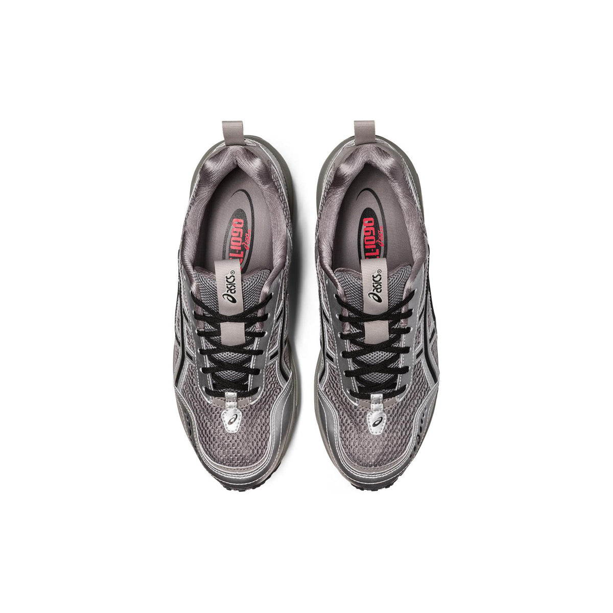 ASICS Sneakers Grey Black Running Sneakers | Lightweight Low-Top Trainers for Men & Women