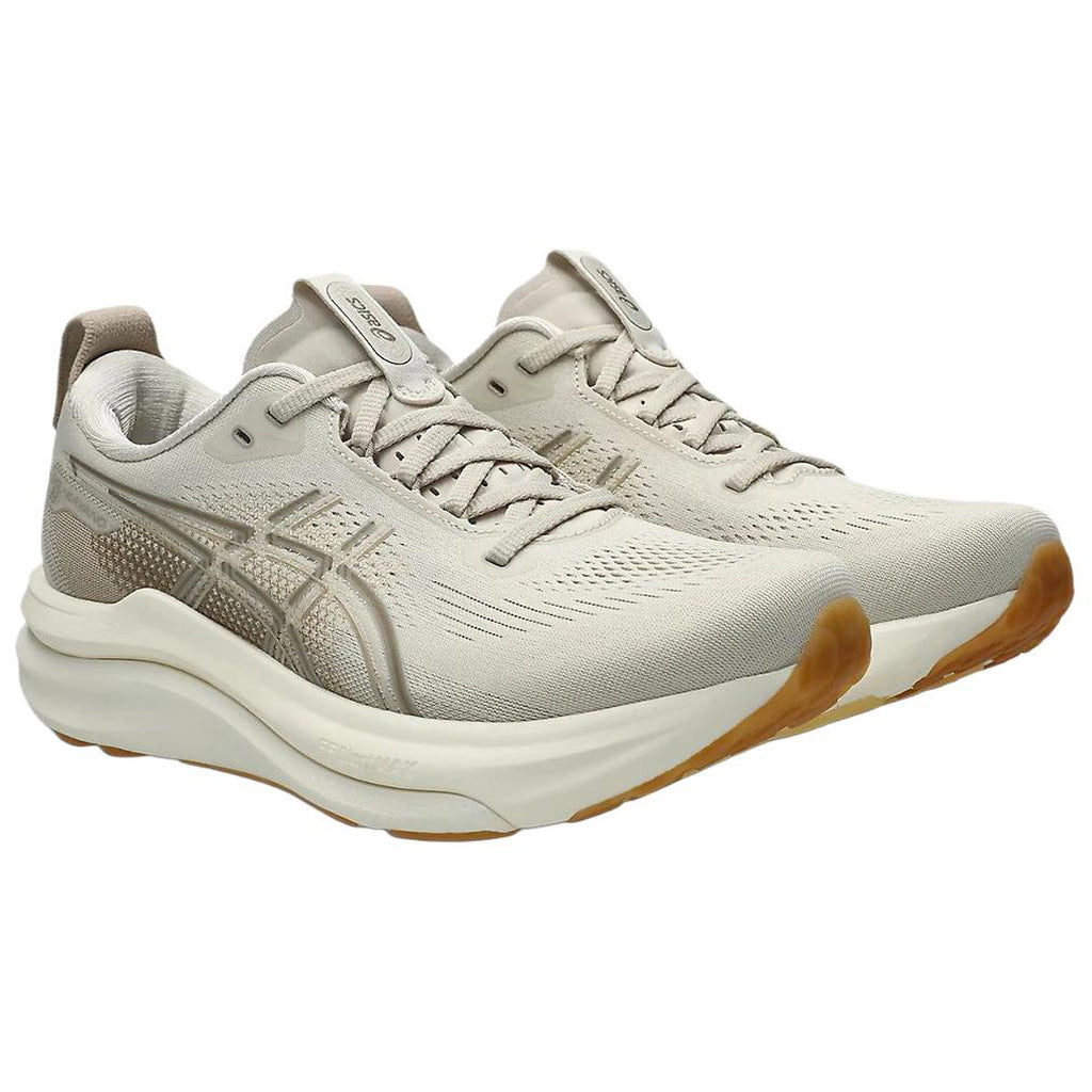 ASICS GEL-KAYANO 33 Beige Running Sneakers | Lightweight Low-Top Trainers for Men & Women