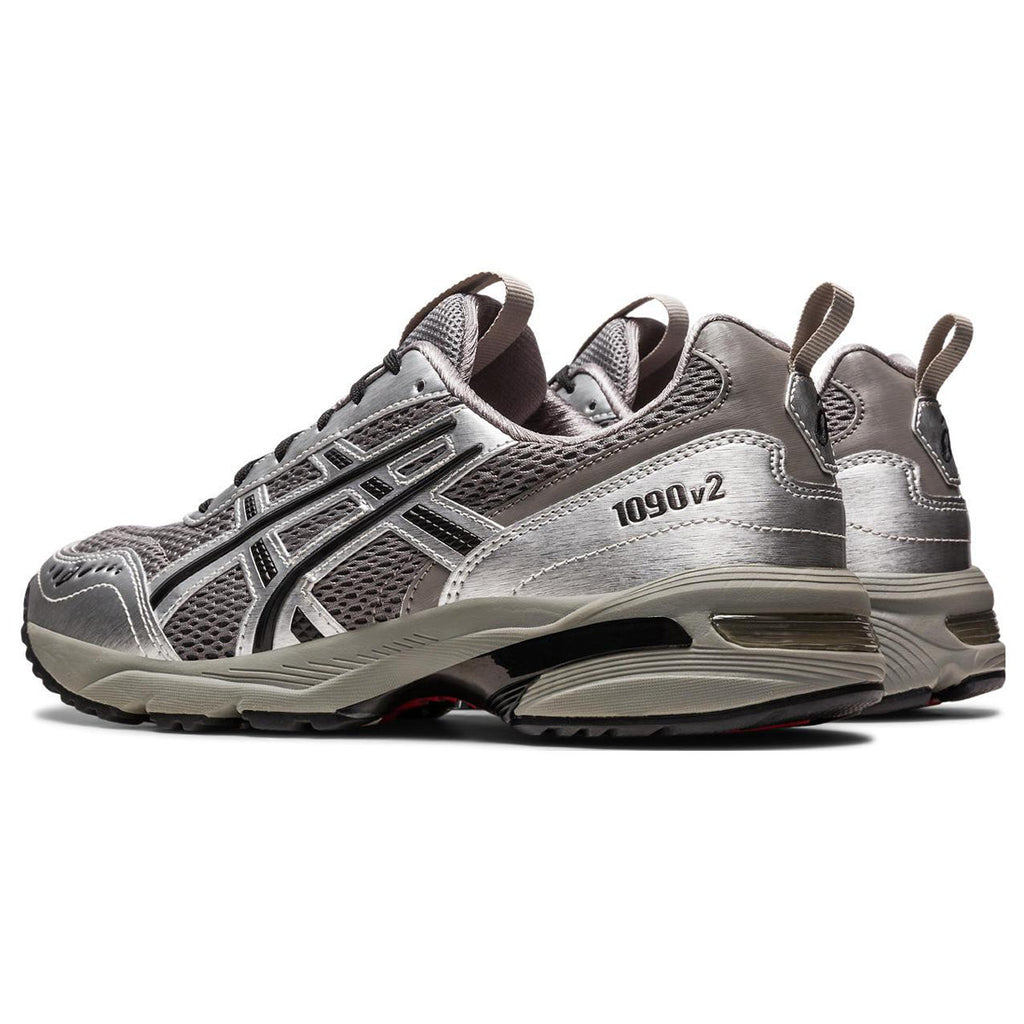 ASICS Sneakers Grey Black Running Sneakers | Lightweight Low-Top Trainers for Men & Women