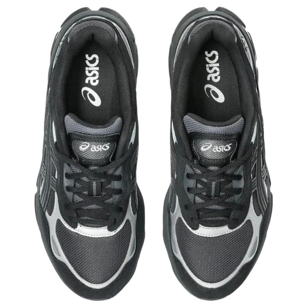 ASICS GEL-NYC 2.0 Grey Black Running Sneakers | Lightweight Low-Top Trainers for Men & Women
