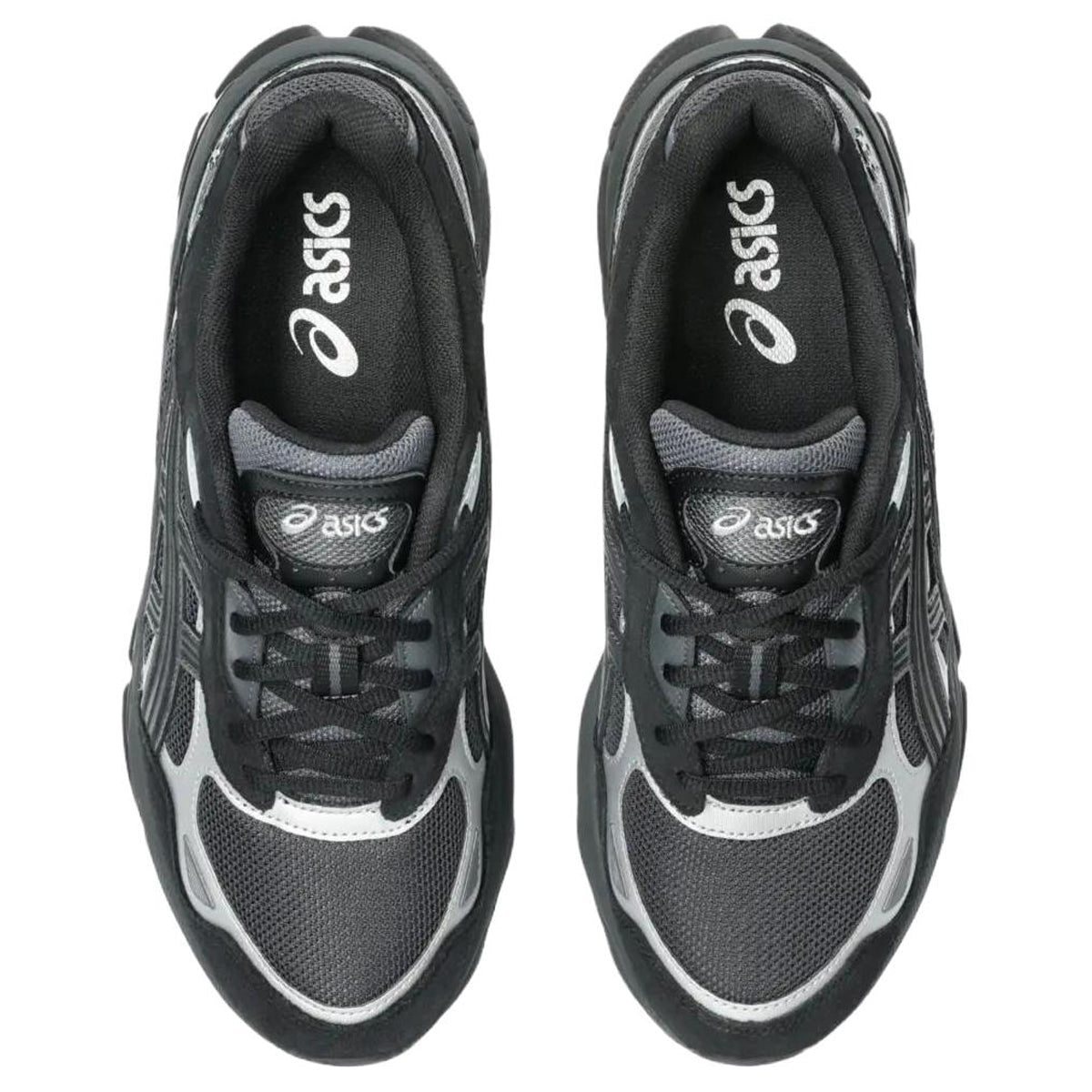 ASICS GEL-NYC 2.0 Grey Black Running Sneakers | Lightweight Low-Top Trainers for Men & Women