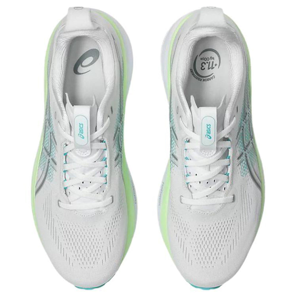 ASICS GEL-KAYANO 33 White Running Sneakers | Lightweight Low-Top Trainers for Men & Women