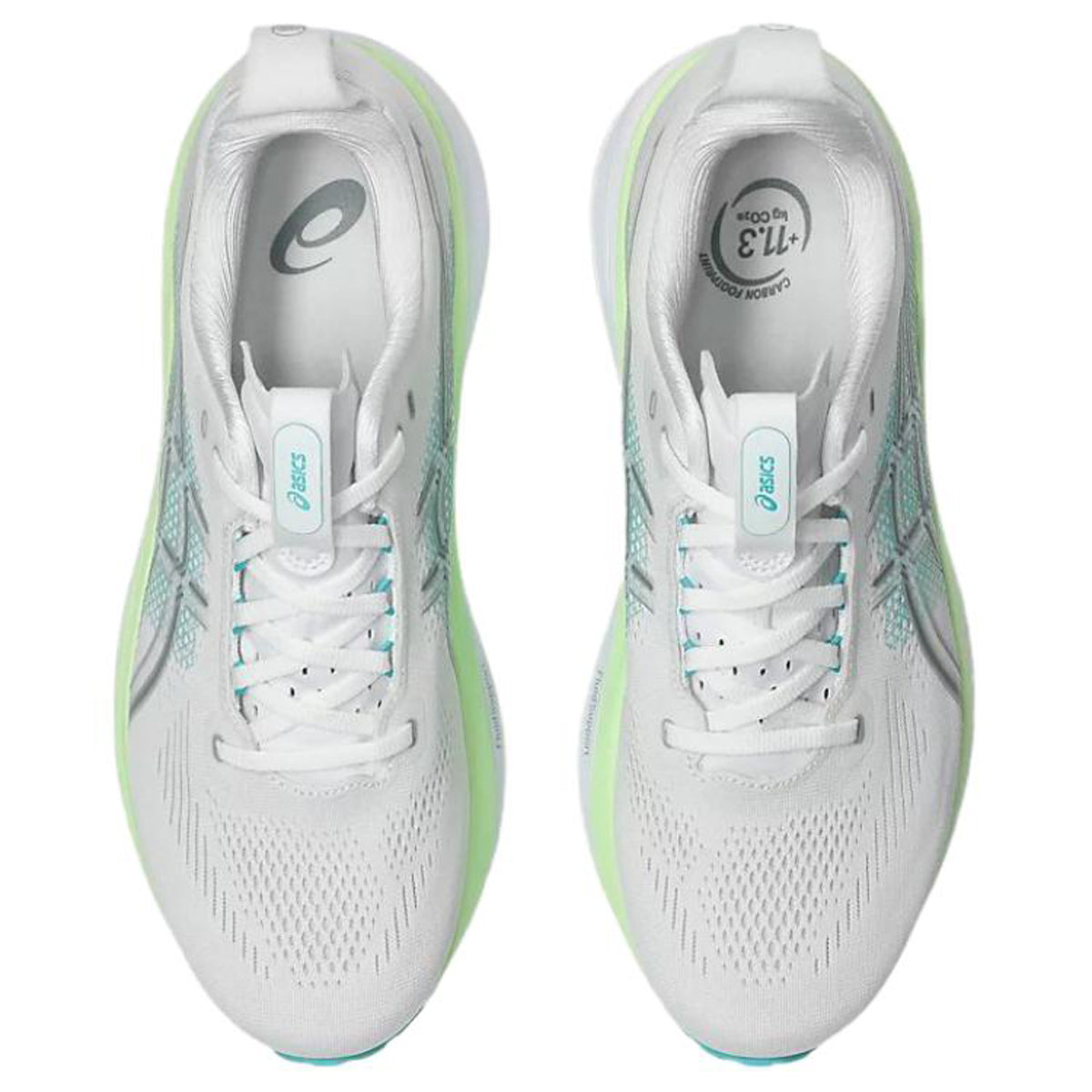 ASICS GEL-KAYANO 33 White Running Sneakers | Lightweight Low-Top Trainers for Men & Women