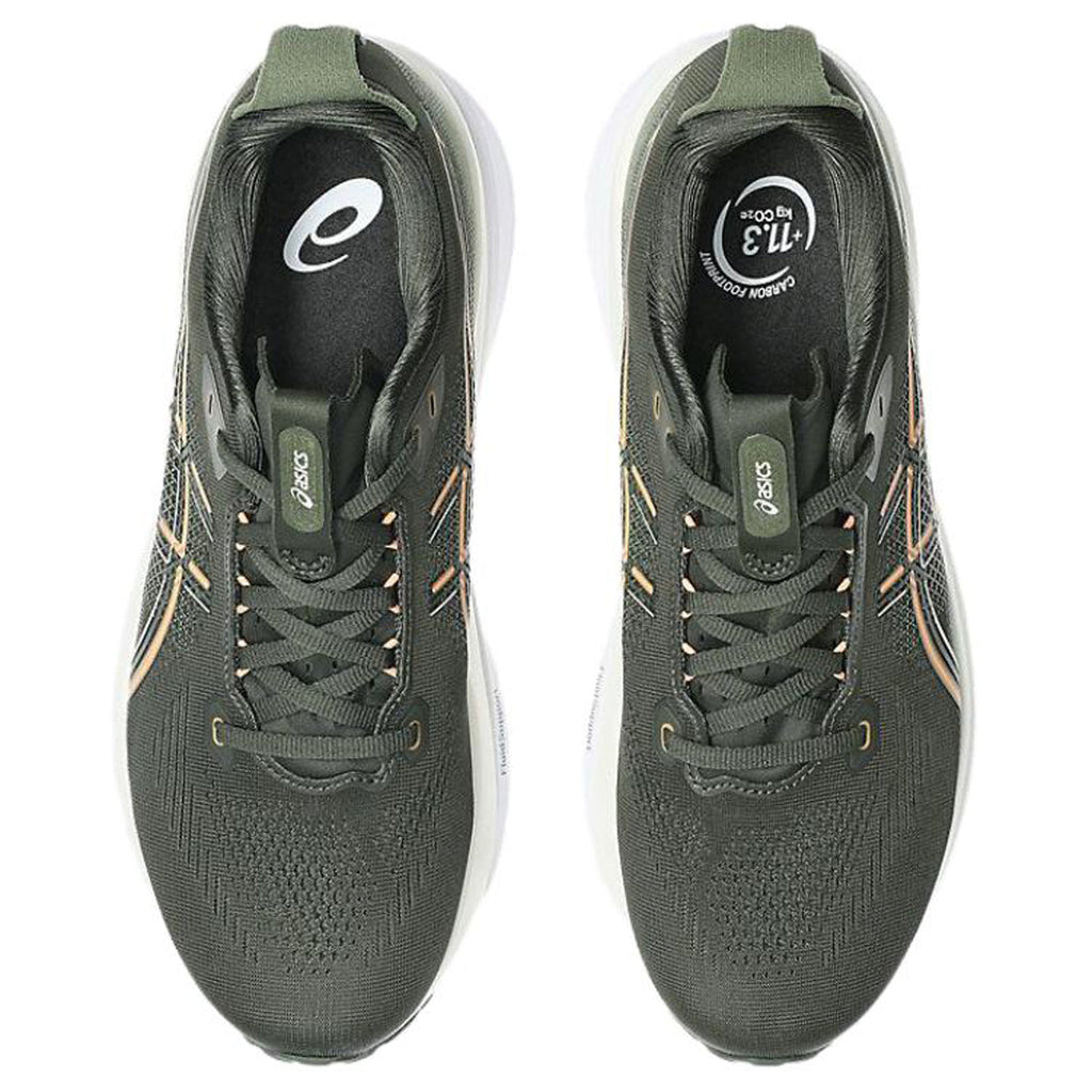 ASICS GEL-KAYANO 33 Olive Green Running Sneakers | Lightweight Low-Top Trainers for Men & Women