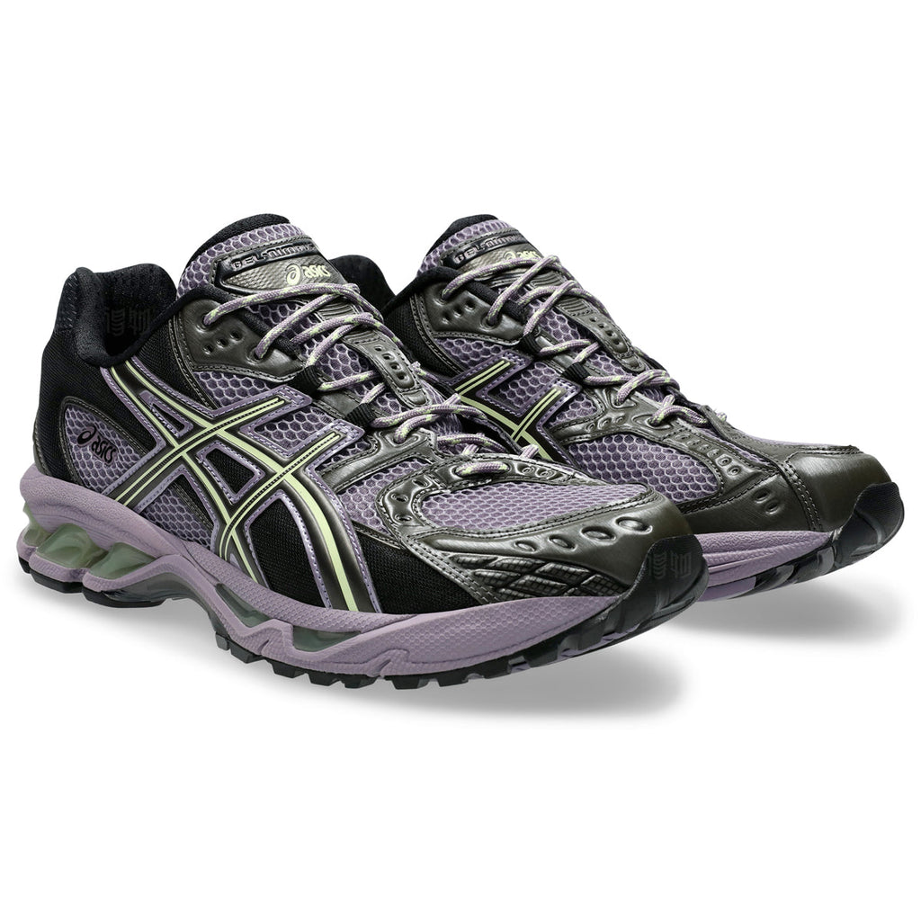 ASICS GEL-Nimbus 10.1 Black Purple Running Sneakers | Lightweight Low-Top Trainers for Men & Women