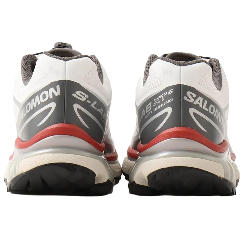 Salomon XT-6 Unisex Lifestyle Shoes ¨C White, Grey & Red