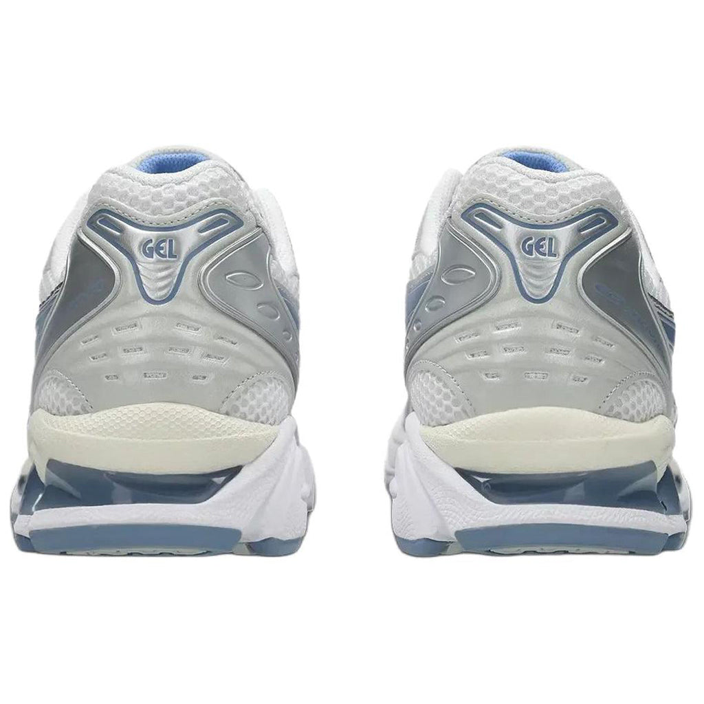 ASICS Gel-Kayano 14 White Blue Running Sneakers | Lightweight Low-Top Trainers for Men & Women