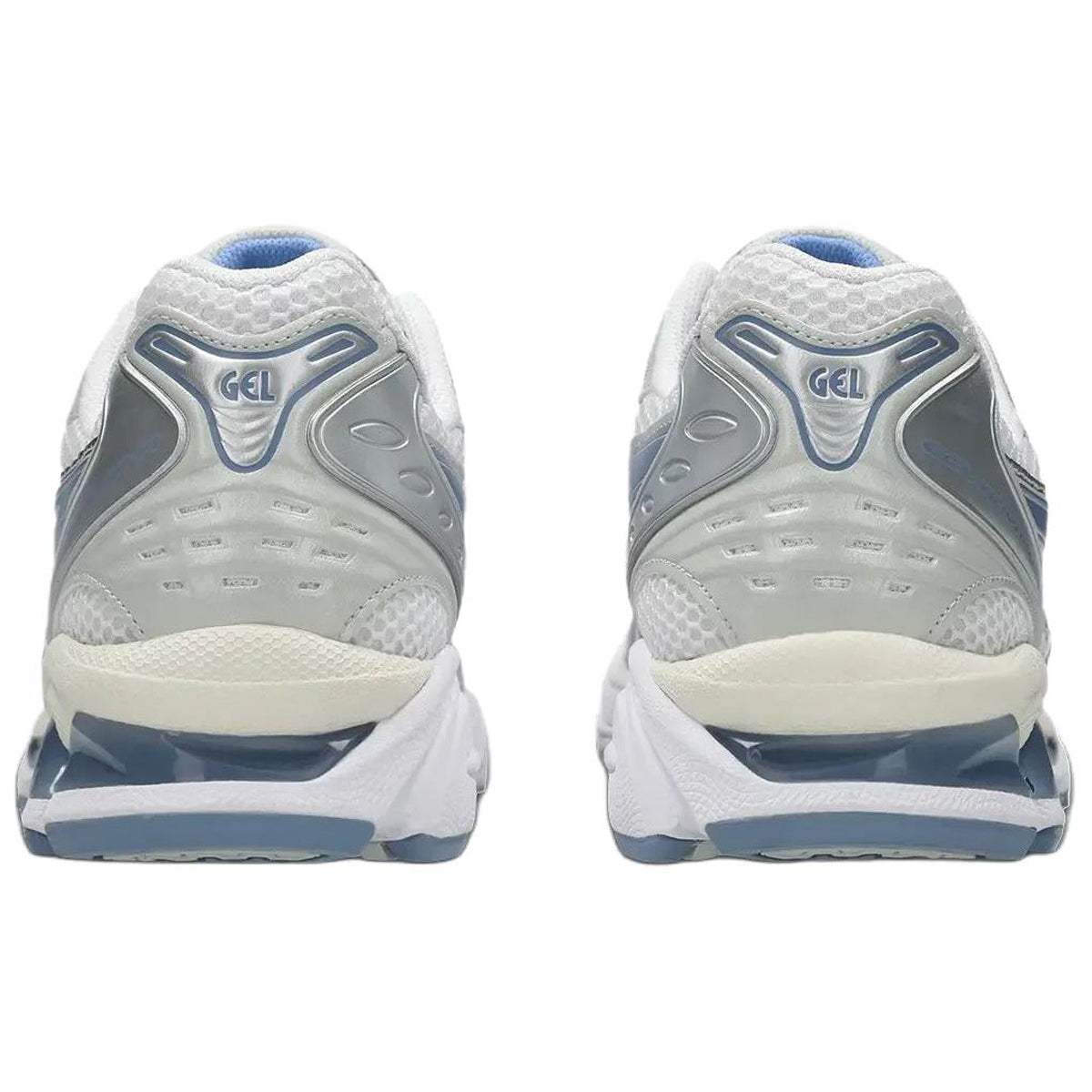 ASICS Gel-Kayano 14 White Blue Running Sneakers | Lightweight Low-Top Trainers for Men & Women