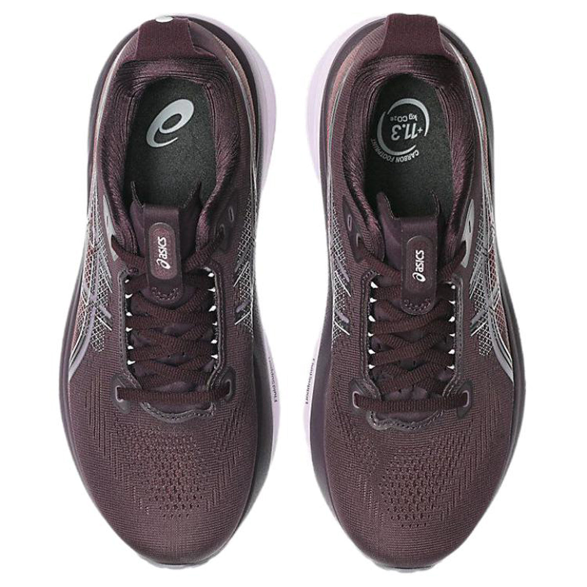 ASICS GEL-KAYANO 33 Purple Running Sneakers | Lightweight Low-Top Trainers for Men & Women