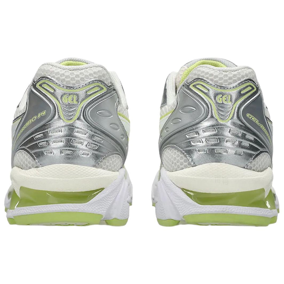 ASICS Gel-Kayano 14 Beige Green Running Sneakers | Lightweight Low-Top Trainers for Men & Women