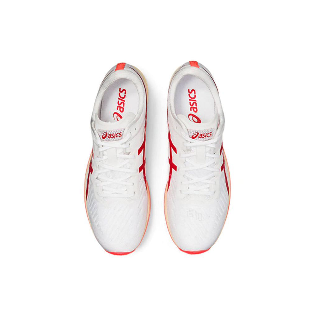 ASICS Sneakers Red White Running Sneakers | Lightweight Low-Top Trainers for Men & Women