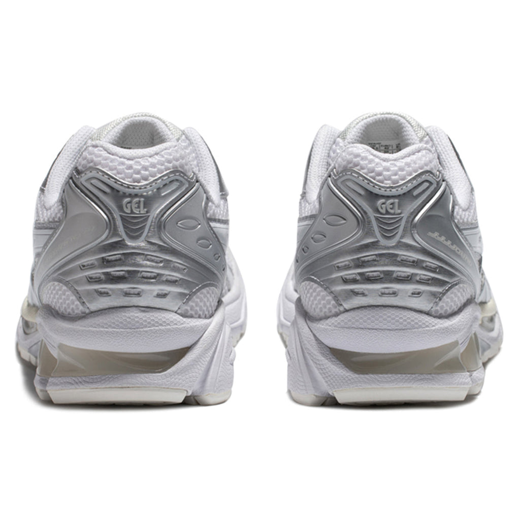 ASICS Gel-Kayano 14 Silver White Running Sneakers | Lightweight Low-Top Trainers for Men & Women