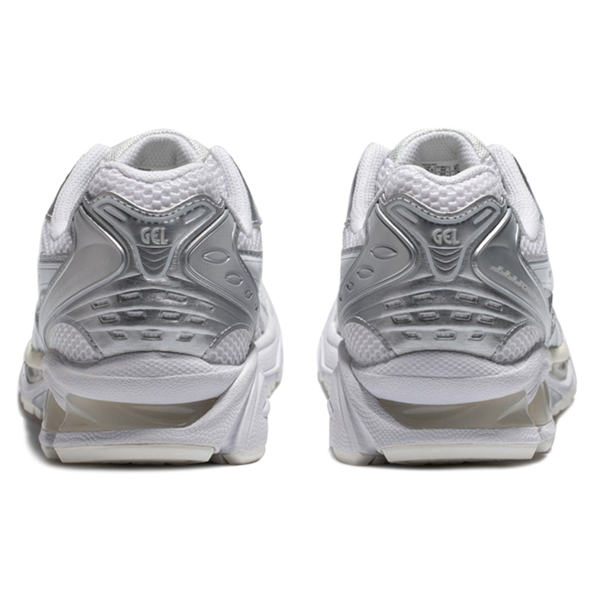 ASICS Gel-Kayano 14 Silver White Running Sneakers | Lightweight Low-Top Trainers for Men & Women