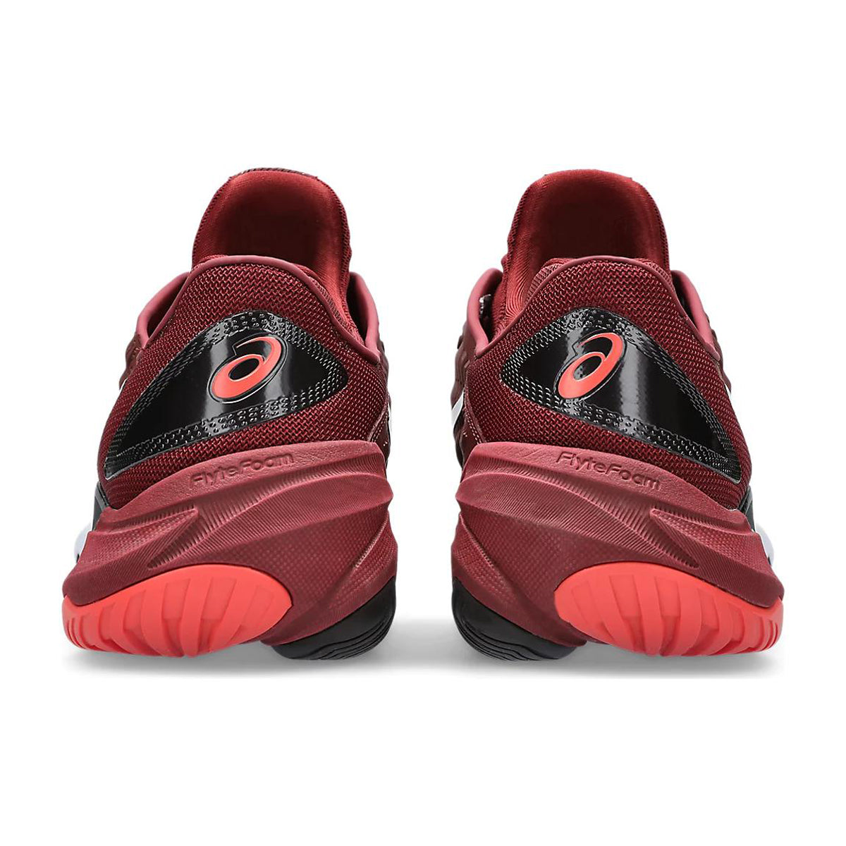 ASICS Court FF 3 Red Black Running Sneakers | Lightweight Low-Top Trainers for Men & Women