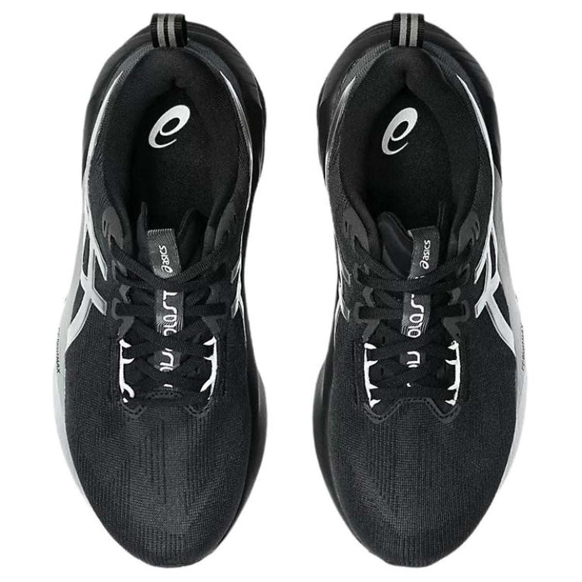 ASICS Sneakers Black Running Sneakers | Lightweight Low-Top Trainers for Men & Women
