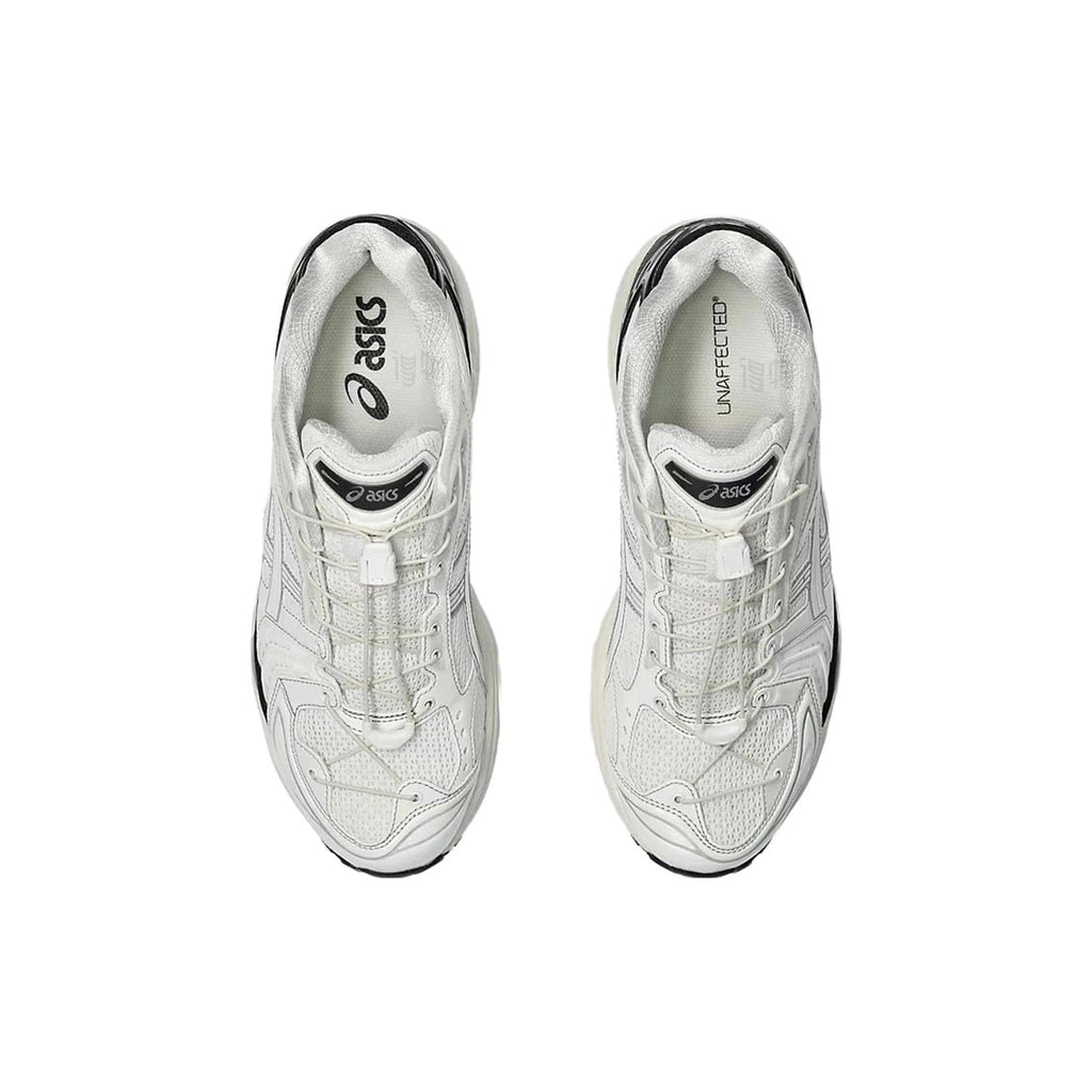 ASICS Gel-Kayano 14 White Black Running Sneakers | Lightweight Low-Top Trainers for Men & Women