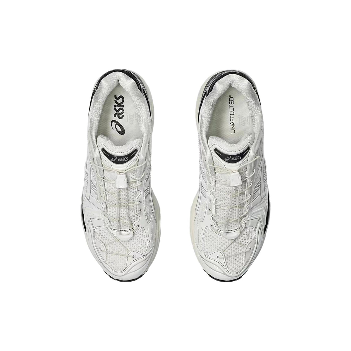 ASICS Gel-Kayano 14 White Black Running Sneakers | Lightweight Low-Top Trainers for Men & Women