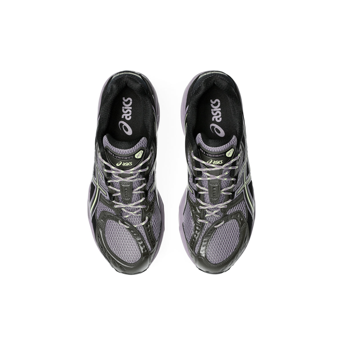 ASICS GEL-Nimbus 10.1 Black Purple Running Sneakers | Lightweight Low-Top Trainers for Men & Women
