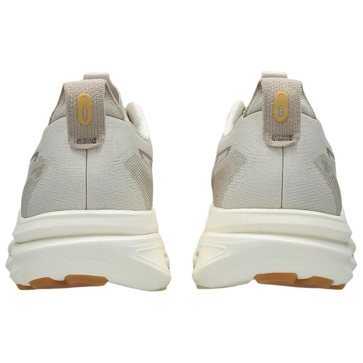 ASICS GEL-KAYANO 33 Beige Running Sneakers | Lightweight Low-Top Trainers for Men & Women