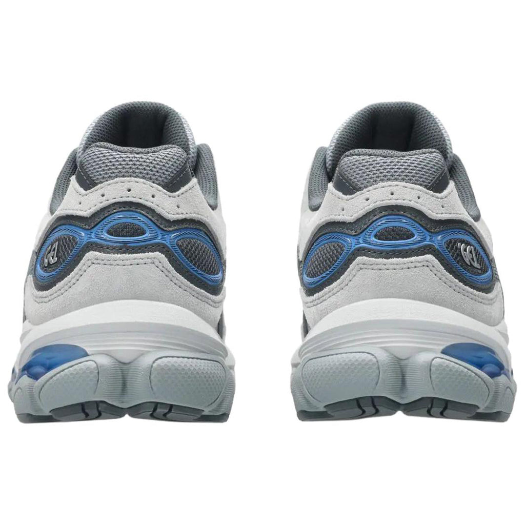 ASICS GEL-NYC 2.0 Grey Blue Running Sneakers | Lightweight Low-Top Trainers for Men & Women