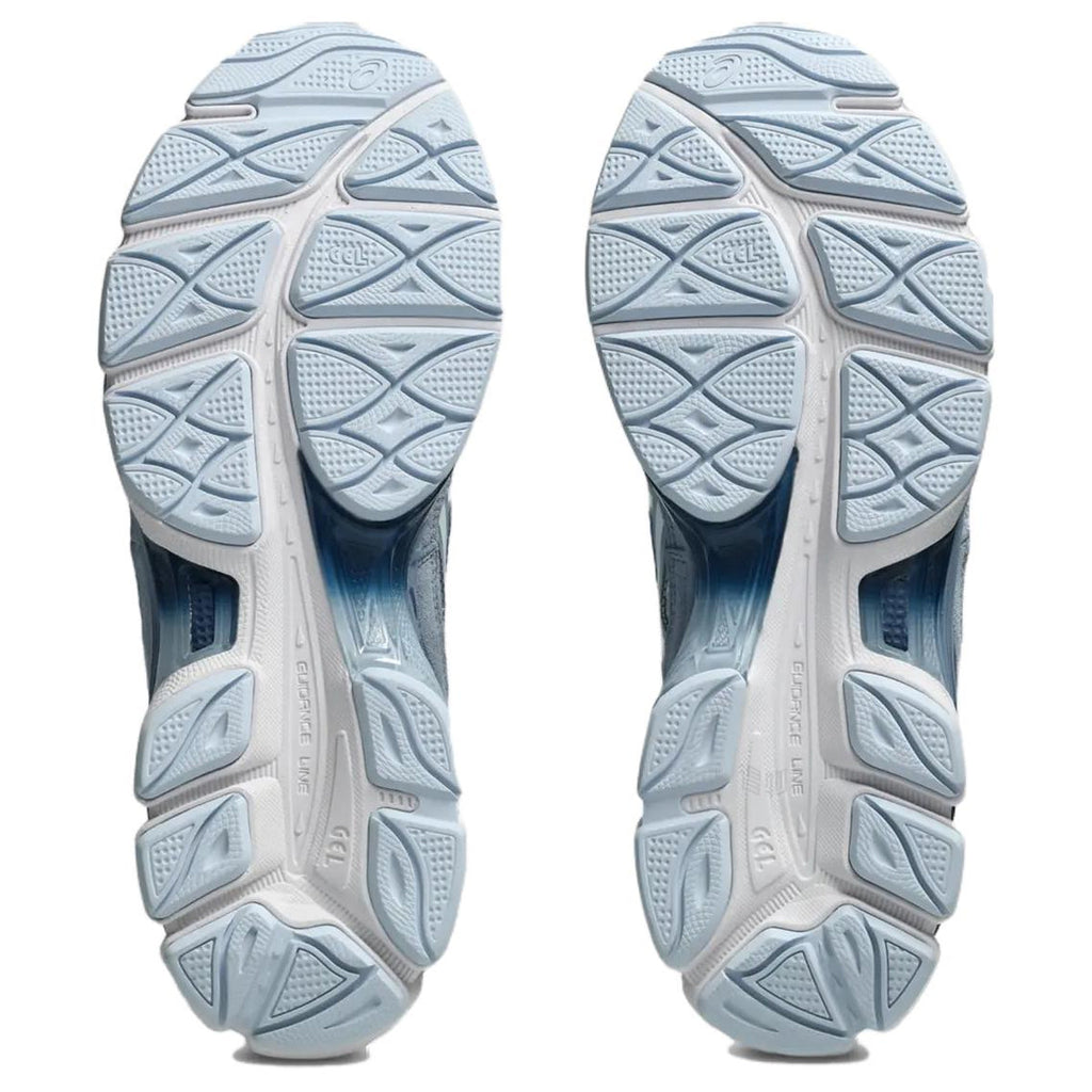 ASICS GEL-NYC White Blue Running Sneakers | Lightweight Low-Top Trainers for Men & Women