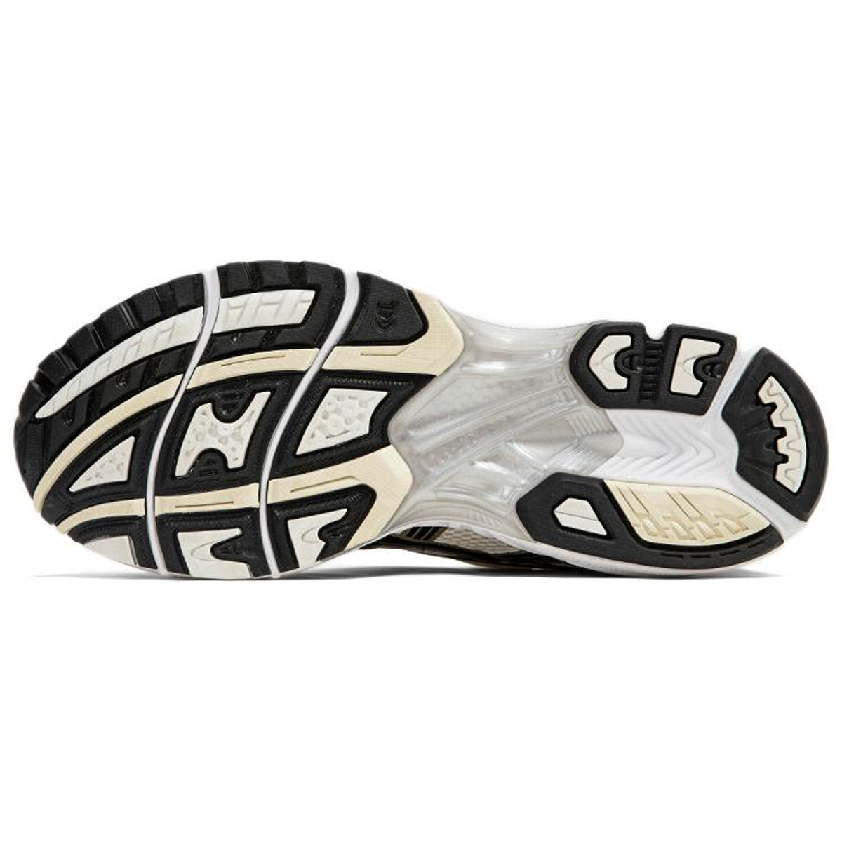 ASICS Gel-Kayano 14 Black White Silver Running Sneakers | Lightweight Low-Top Trainers for Men & Women