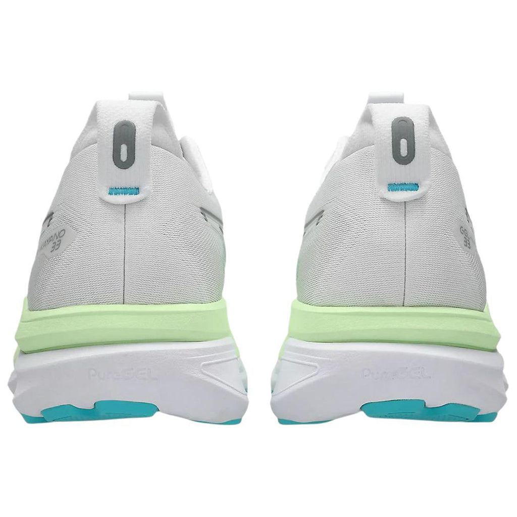 ASICS GEL-KAYANO 33 White Running Sneakers | Lightweight Low-Top Trainers for Men & Women