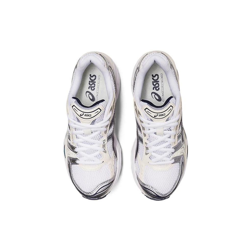ASICS Gel-Kayano 14 White Black Running Sneakers | Lightweight Low-Top Trainers for Men & Women