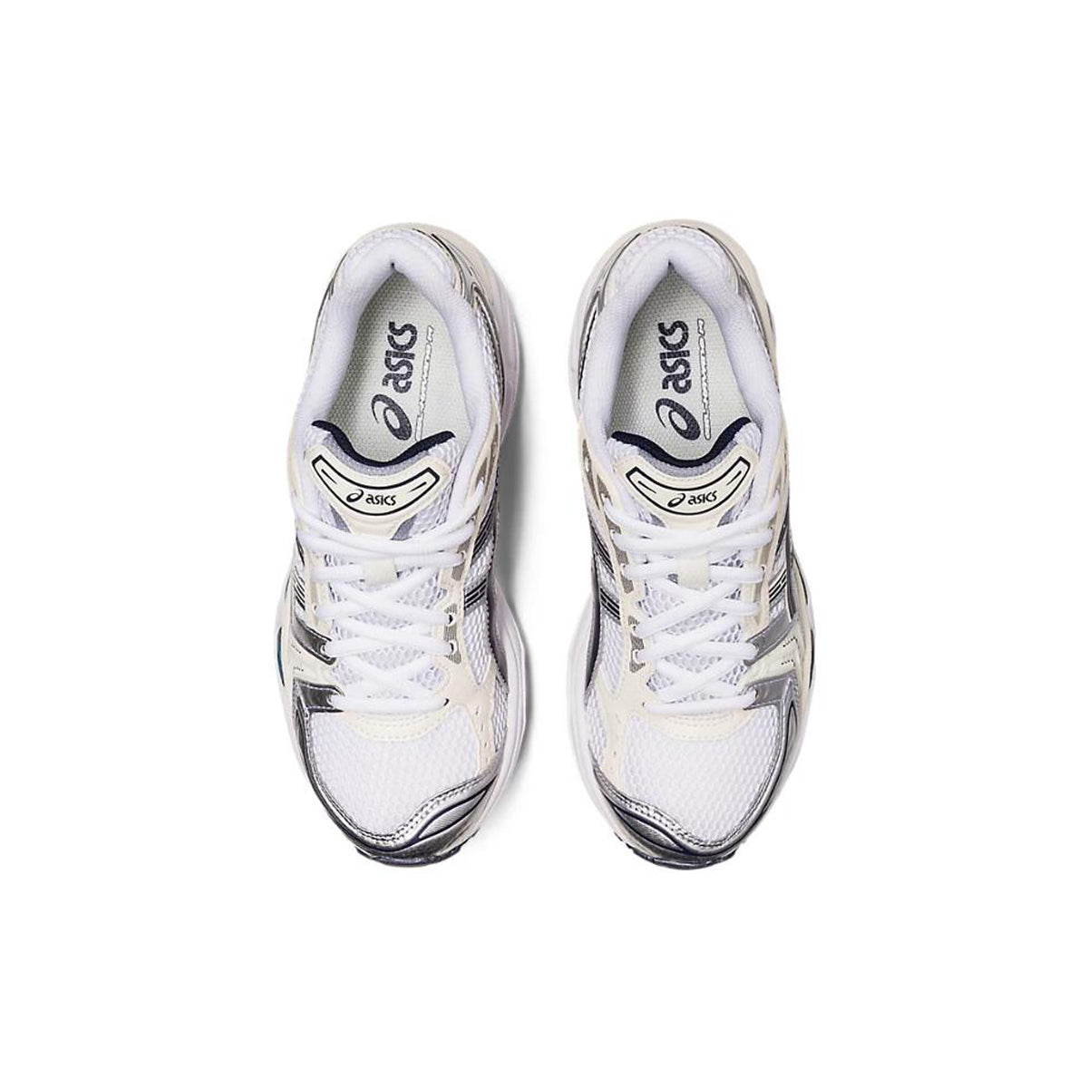 ASICS Gel-Kayano 14 White Black Running Sneakers | Lightweight Low-Top Trainers for Men & Women