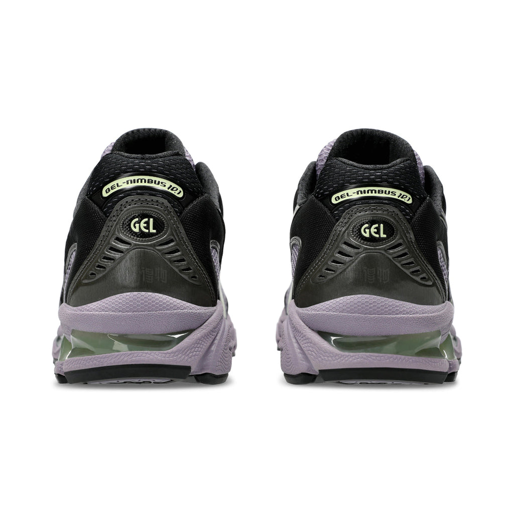 ASICS GEL-Nimbus 10.1 Black Purple Running Sneakers | Lightweight Low-Top Trainers for Men & Women
