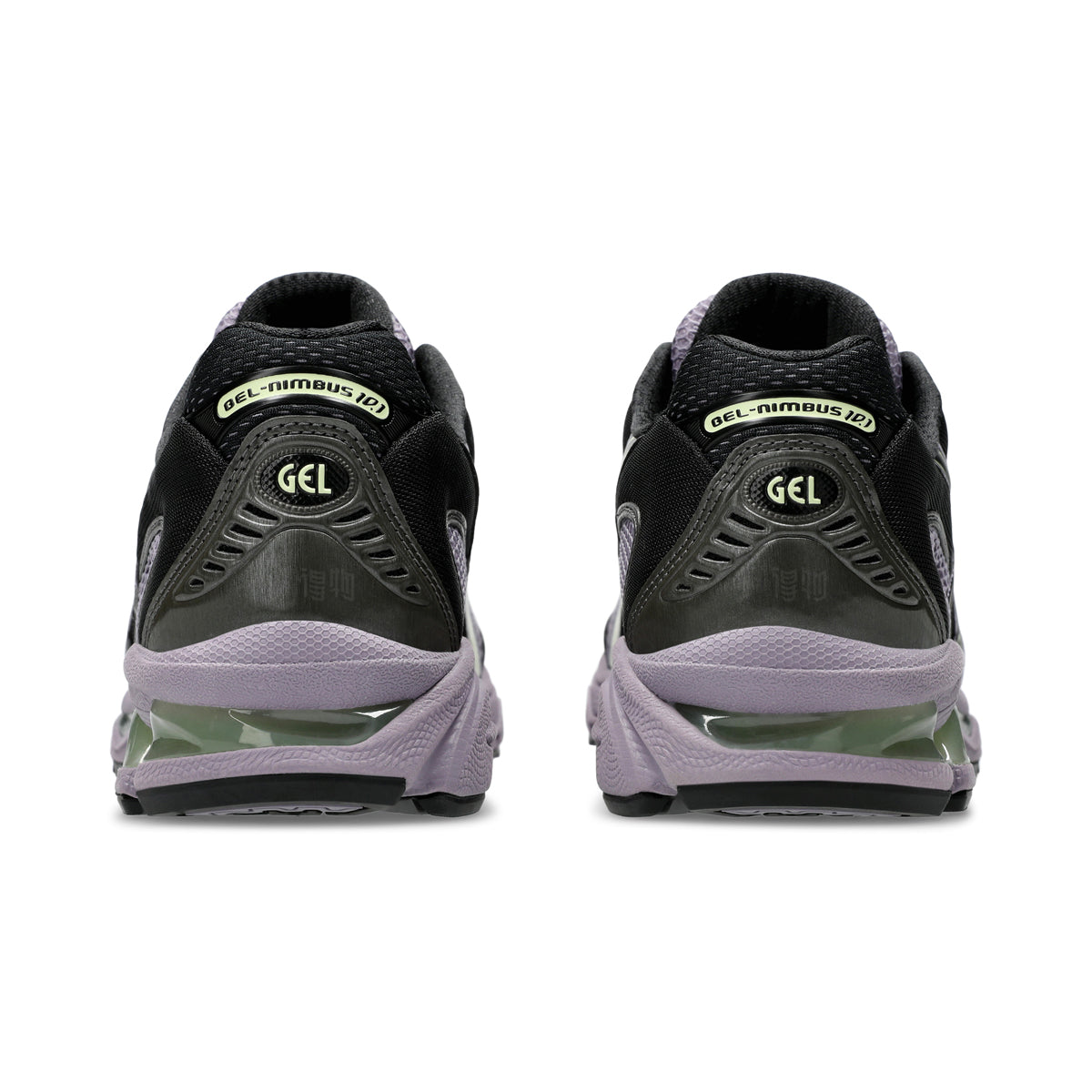 ASICS GEL-Nimbus 10.1 Black Purple Running Sneakers | Lightweight Low-Top Trainers for Men & Women